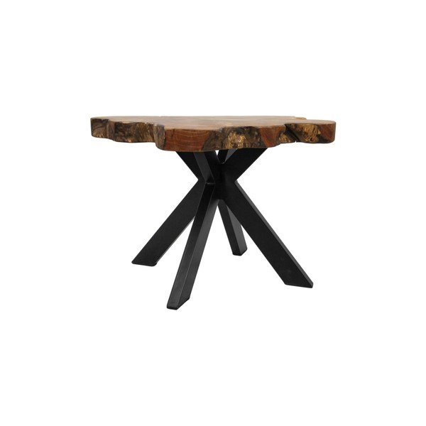 Príručný stolík z teakového dreva HSM collection Victoria, 70 × 45 cm-image-1