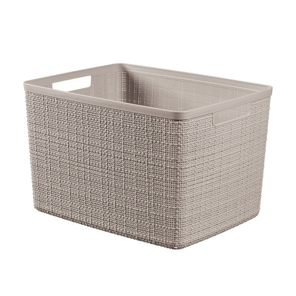 Úložný plastový košík 36x28x23 cm Jute L – Curver