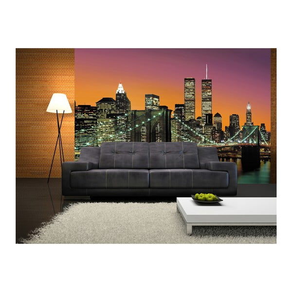 Nástenná tapeta Walplus New York Skyline, 366 x 254 cm
