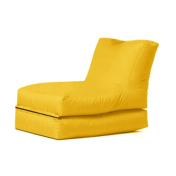 Žltý sedací vak Siesta – Floriane Garden