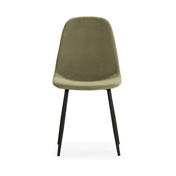 Zelené čalúnené jedálenské stoličky v súprave 4 ks Minka – Marckeric-image-4