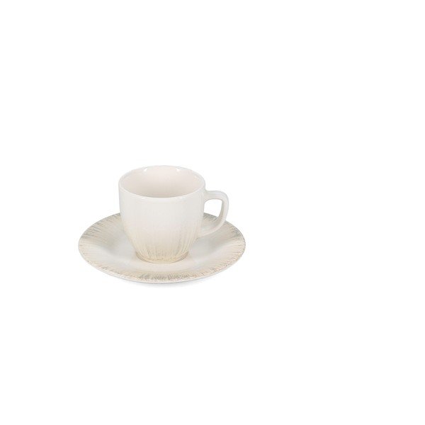Svetlosivá porcelánová šálka na cappuccino 200 ml Nuance – BonBistro-image-4
