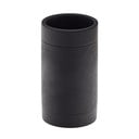 Čierny téglik na zubné kefky z polyresinu Sisel – Kave Home