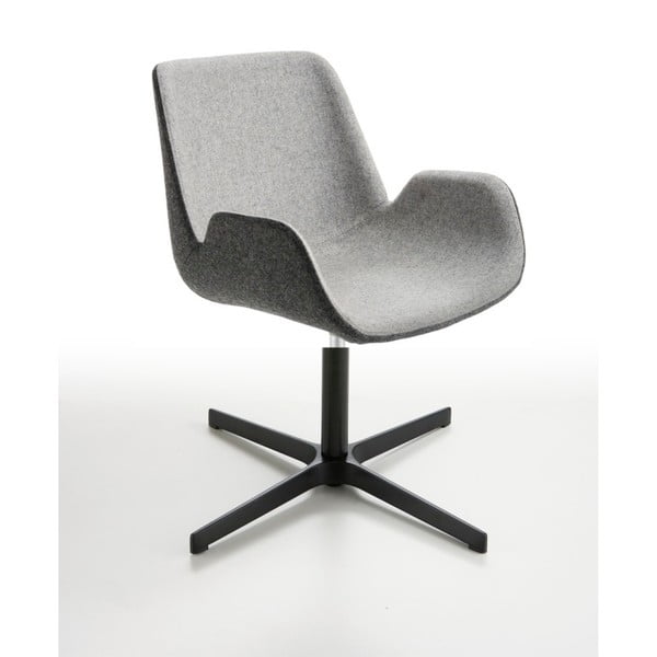 Sivá kancelárska stolička Zago Polo Eight