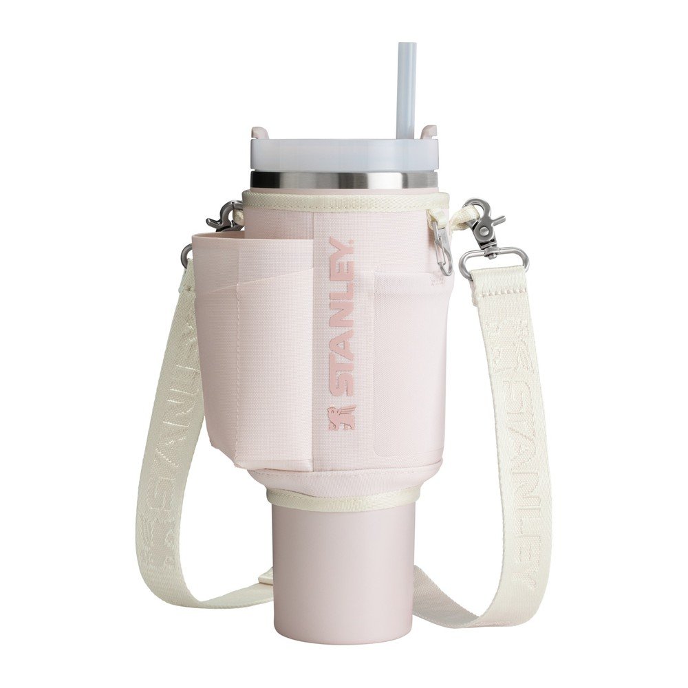 Nosička na termosku All-Day Quencher Carry-All Rose Quartz – Stanley