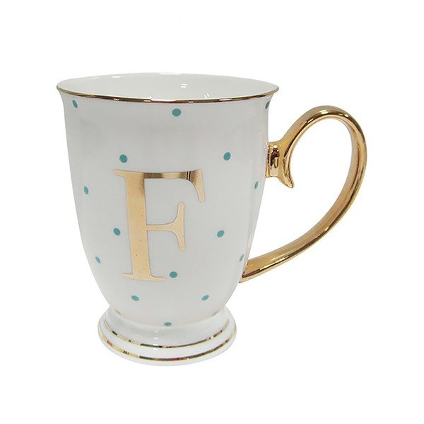 Písmenkový hrnček F s modrými bodkami-image-2