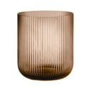 Hnedý sklenený svietnik Blomus Ven, ø 14 cm