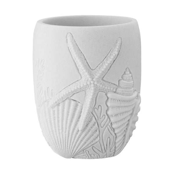 Biely téglik na zubné kefky z polyresínu Maloto - Wenko-image-3