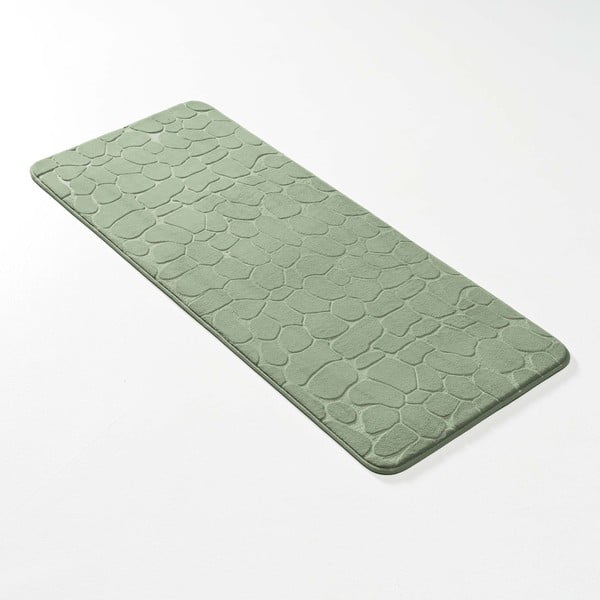 Zelená kúpeľňová predložka 50x120 cm Ricochet – douceur d'intérieur-image-4