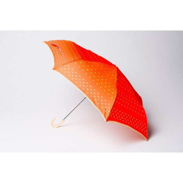 Skladací dáždnik Dots, oranžový