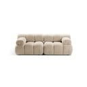 Béžová modulárna pohovka z textílie bouclé 188 cm Bellis – Micadoni Home