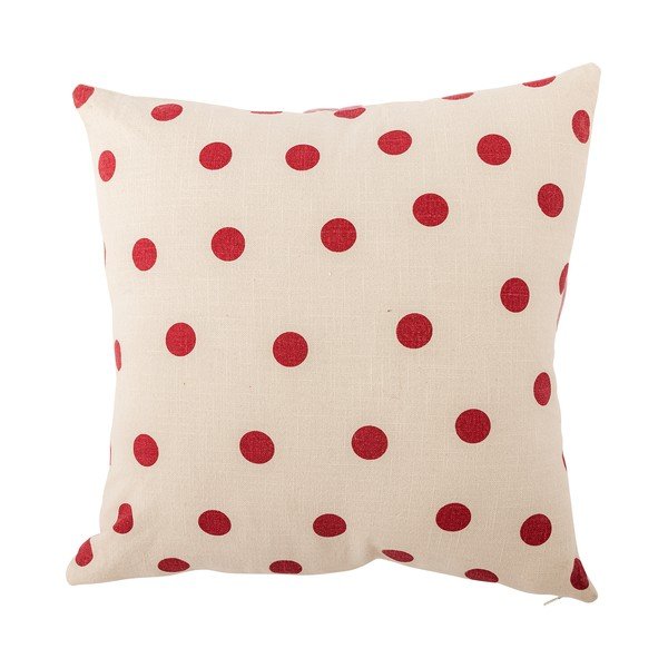 Bavlnený dekoračný vankúš s vianočným motívom ø 45 cm Bowie – Bloomingville-image-1