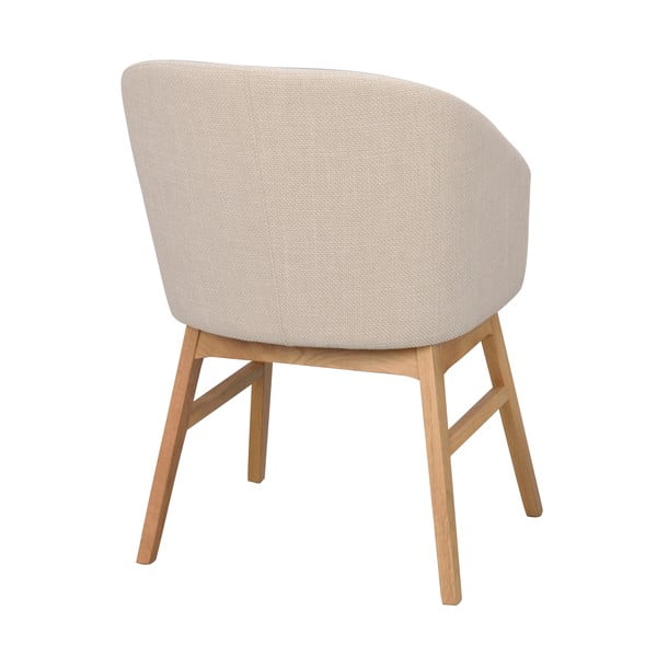 Béžové čalúnené jedálenské kreslá v súprave 2 ks Windham – Rowico-image-4