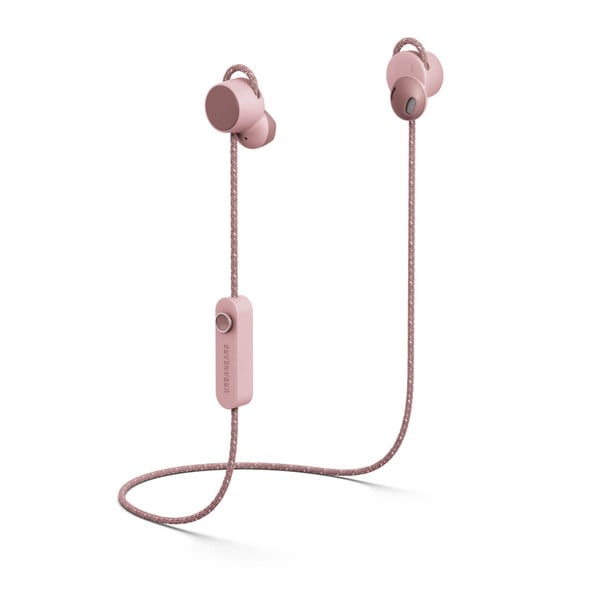 Svetloružové bezdrôtové Bluetooth slúchadlá do uší Urbanears-bené-jaakána Powder Pink