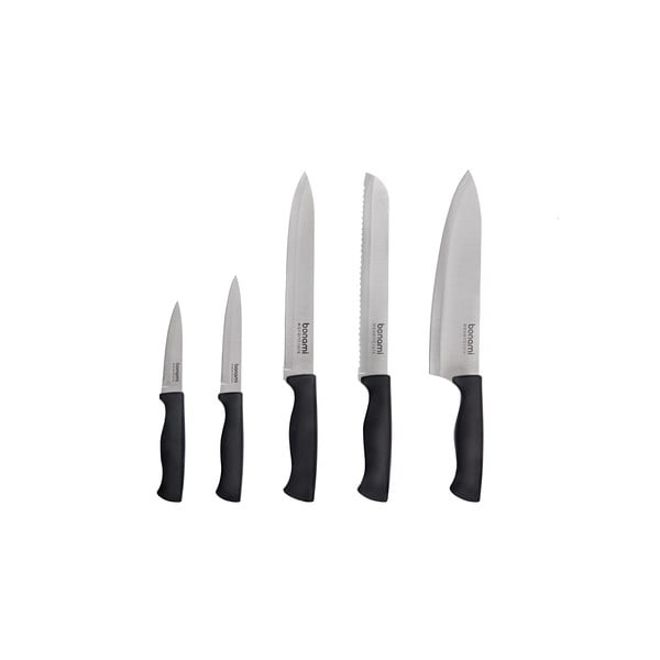 Súprava nožov 5 ks z nerezovej ocele - Bonami Essentials-image-2
