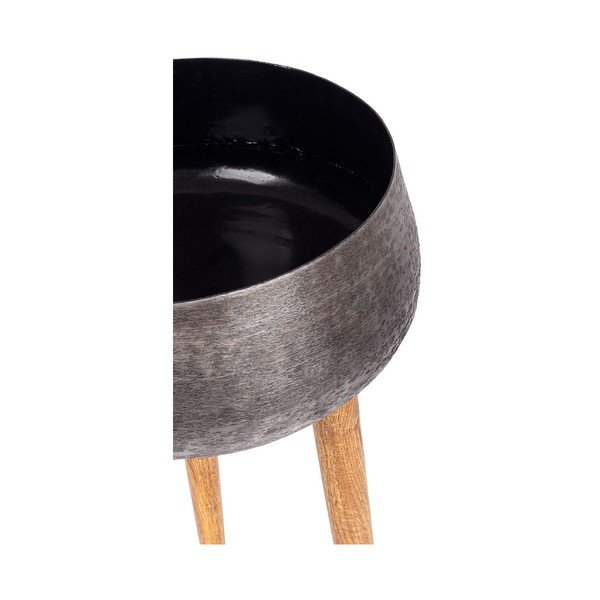 Kovové ručne vyrobené obaly na kvetináče v súprave 3 ks ø 37,5 cm Varanasi – Bizzotto-image-1