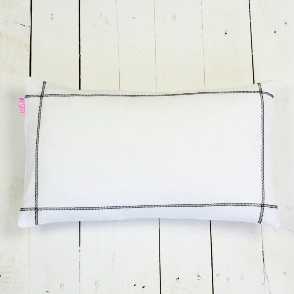 Obliečka na vankúš Basic Black, 50 x 30 cm-image-2