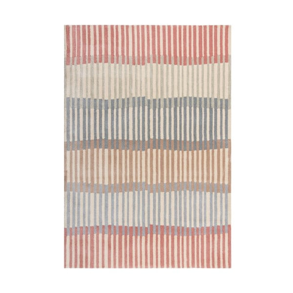 Sivo-béžový koberec Flair Rugs Linear Stripe, 160 x 230 cm