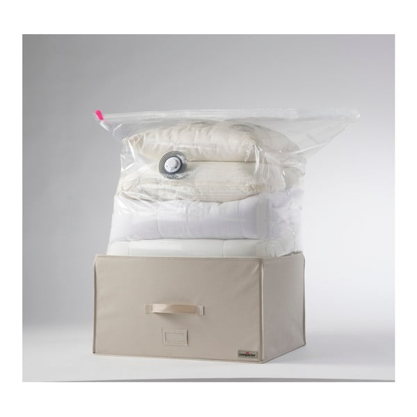 Svetlobéžový vákuový box Compactor, dĺžka 55 cm-image-3