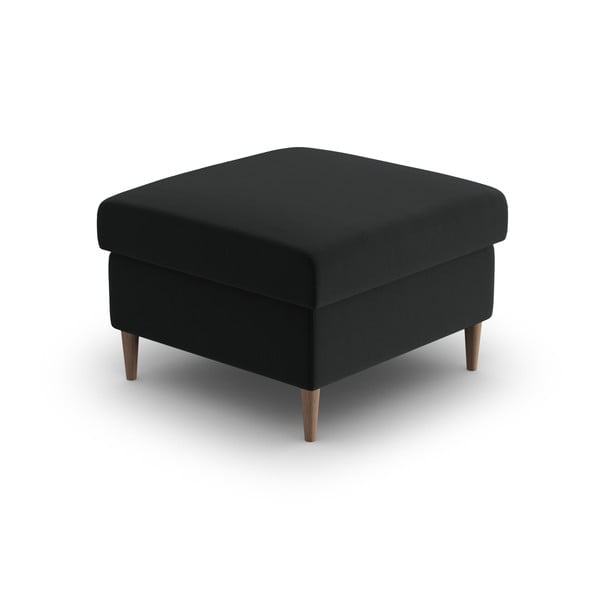 Čierna zamatová podnožka Kyoto – Cosmopolitan Design-image-2