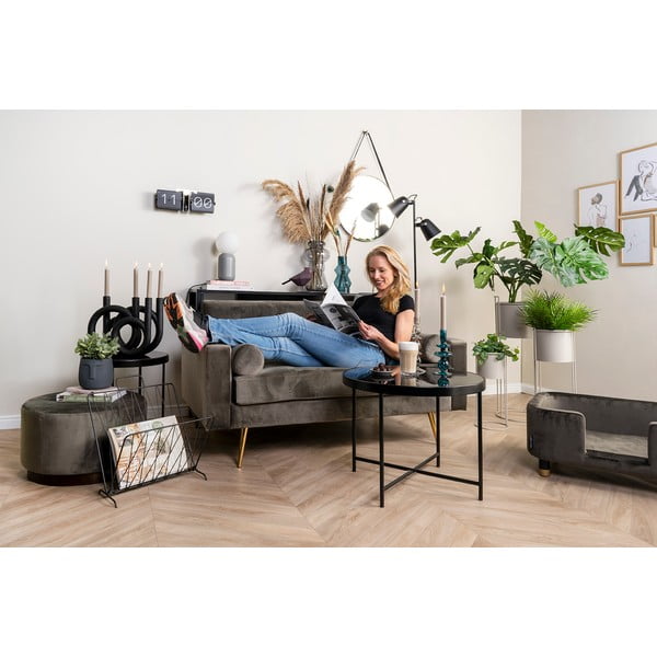 Hnedá sklenená váza PT LIVING Morgana, výška 35 cm-image-1