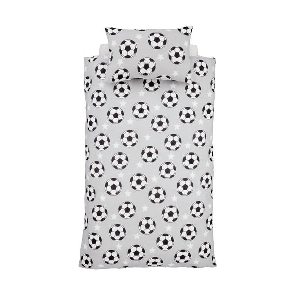 Flanelové detské obliečky do postieľky 120x150 cm Football Stars – Catherine Lansfield-image-2