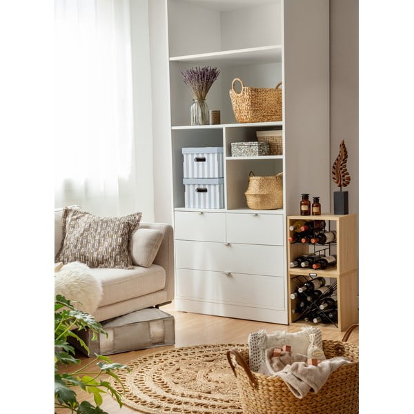 Svetlý úložný košík z morskej trávy Compactor, ⌀ 35 cm-image-3