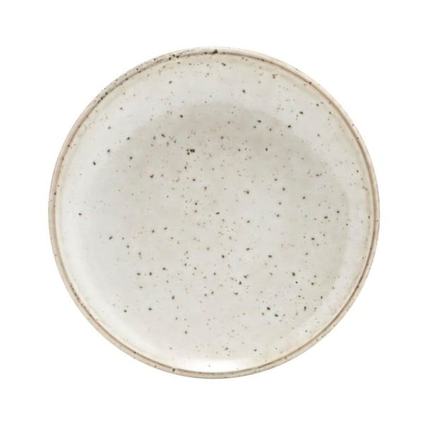 Béžový dezertný tanier z kameniny House Doctor, ø 15,2 cm