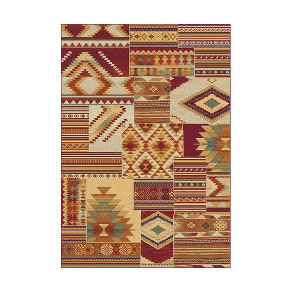 Farebný vzorovaný koberec Universal Turan Multi, 200 x 67 cm
