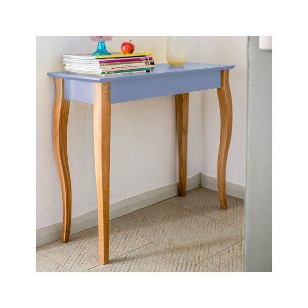 Žltý odkladací stolík Ragaba Console, dĺžka 65 cm-image-1