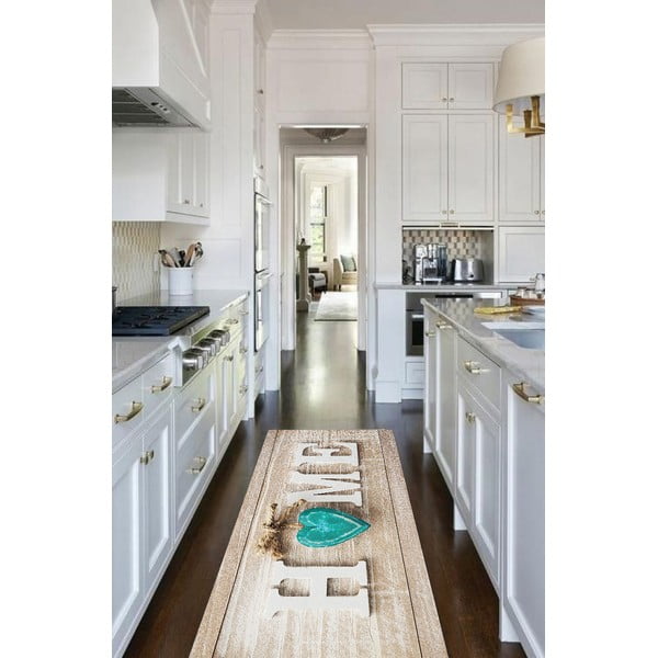 Svetlohnedý prateľný behúň 80x200 cm Home – Oyo Concept