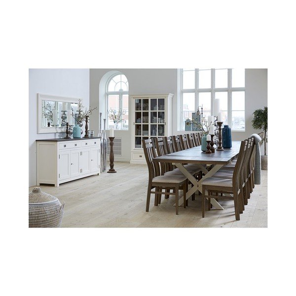 Rozkladací jedálenský stôl Skagen, 240x76x100 cm-image-3