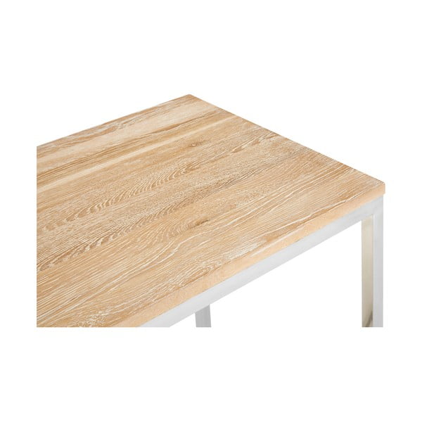 Konzolový stolík v prírodnej farbe 50x150 cm Hampstead – Premier Housewares-image-3