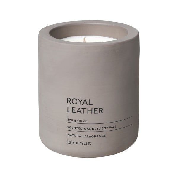 Vonná  sójová sviečka doba horenia 55 h Fraga: Royal Leather – Blomus