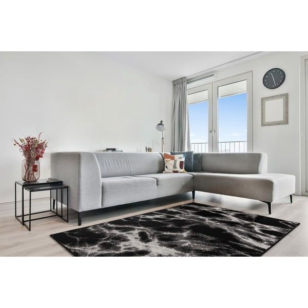 Čierno-biely koberec 200x280 cm Avanti – FD-image-1