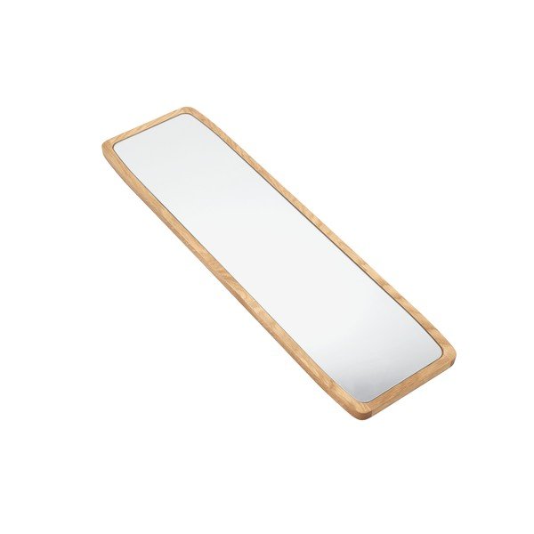 Nástenné zrkadlo s dreveným rámom 23x80 cm Bodo – Villa Collection-image-3