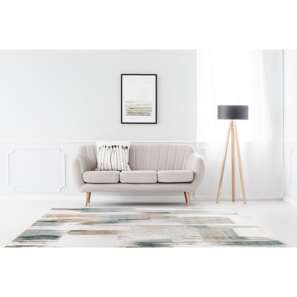 Koberec v mentolovo-béžovej farbe 200x280 cm Grafito Mint – FD-image-1