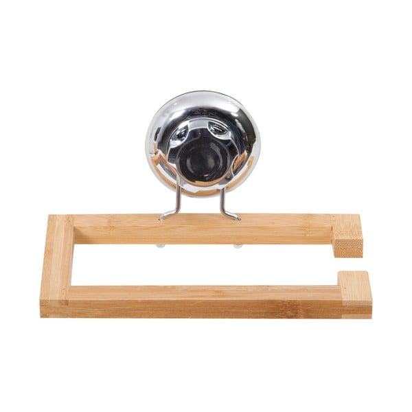 Bambusový nástenný držiak na toaletný papier Compactor-image-4