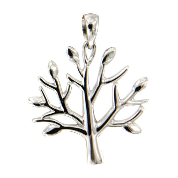 Strieborný prívesok Swarovski Elements Crystals Tree of Life