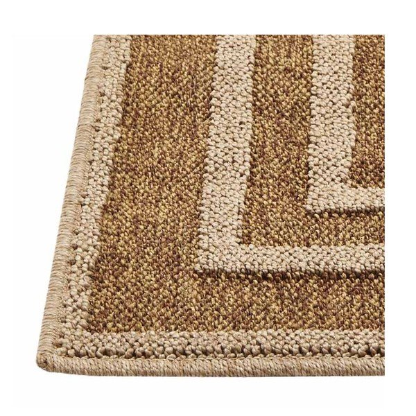 Hnedý vonkajší koberec Floorita Border, 160 × 230 cm-image-3