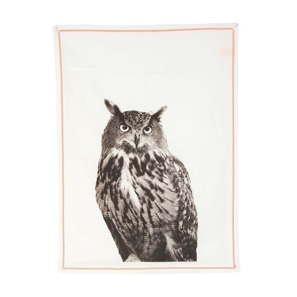 Kuchynská utierka Plain White Owl, 50 × 70 cm