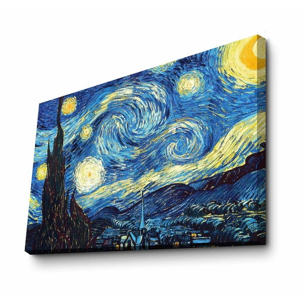 Nástenná reprodukcia na plátne Vincent Van Gogh, 100 × 70 cm-image-2