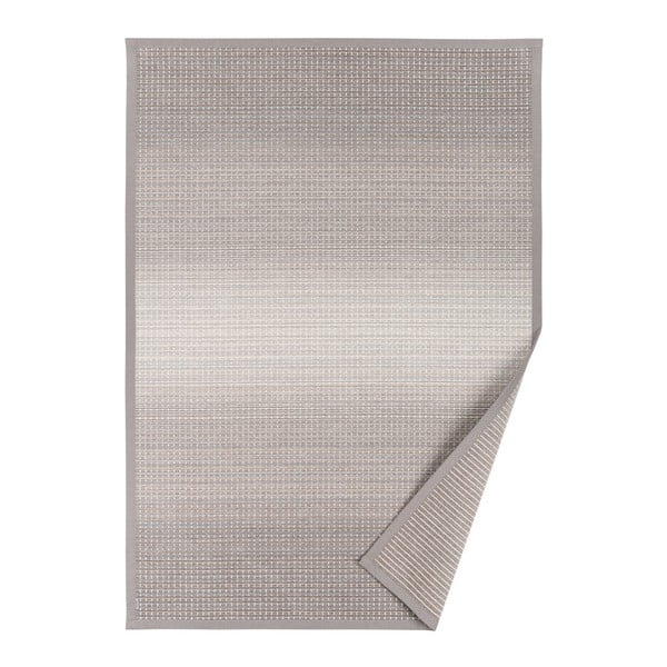 Sivo-béžový vzorovaný obojstranný koberec Narma Moka, 140 × 200 cm