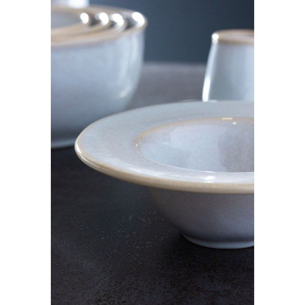Biely kameninový hlboký tanier Costa Nova Roda, ⌀ 19 cm-image-3