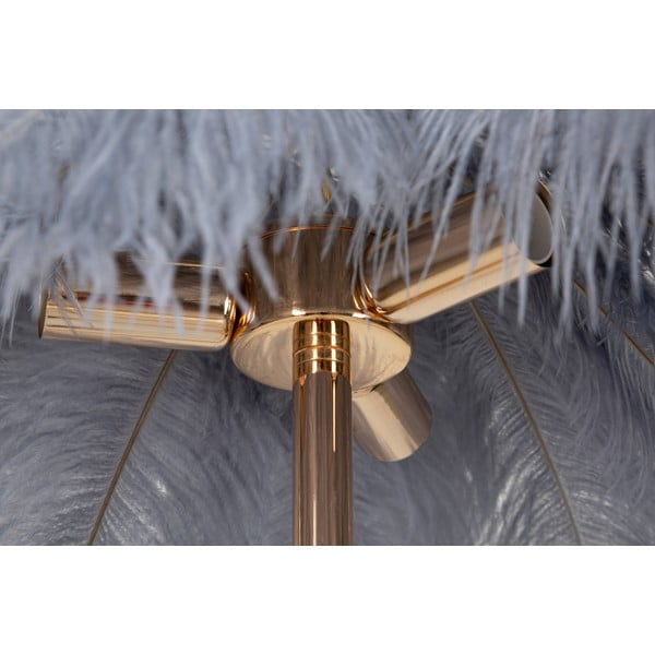 Stojacia lampa v sivo-zlatej farbe (výška 160 cm) Palm – Mauro Ferretti-image-2