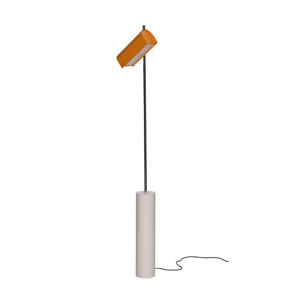 Oranžová LED stojacia lampa so stmievačom (výška  160 cm) Reflector – Hübsch