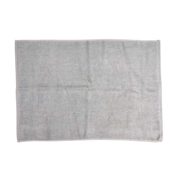 Sivá bavlnená kúpeľňová rohož Bahne & CO, 70 x 50 cm