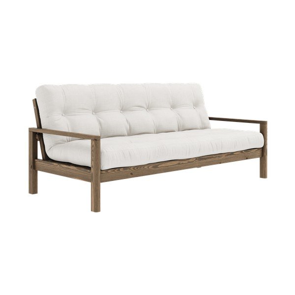 Krémová rozkladacia pohovka 205 cm Knob – Karup Design-image-3