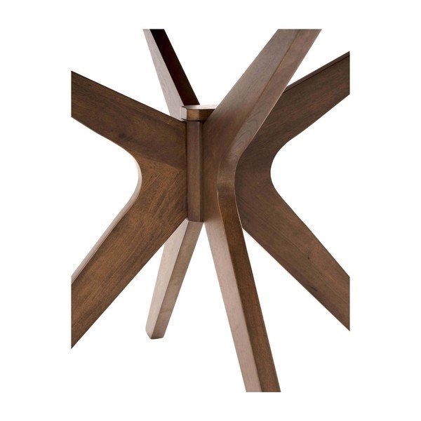Jedálenský stôl v orechovom dekore sømcasa Carmel, ⌀ 120 cm-image-3