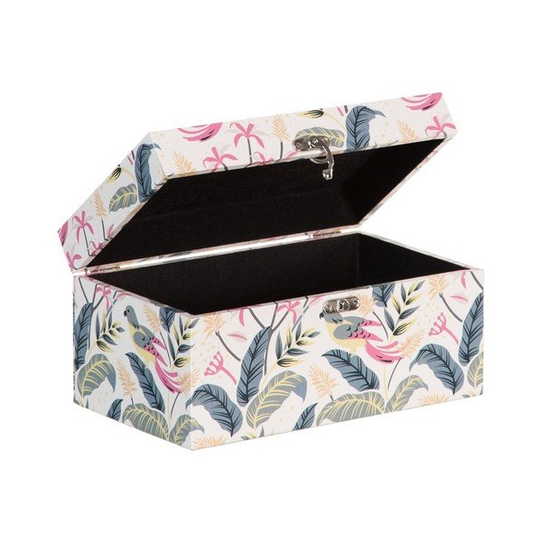 Dekoratívne úložné boxy v súprave 2 ks 30x18x15 cm Birds – Ixia-image-2